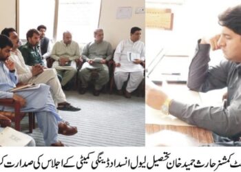 انسداد ڈینگی کمیٹی کا اجلاس-