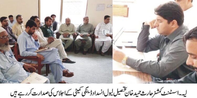 انسداد ڈینگی کمیٹی کا اجلاس-