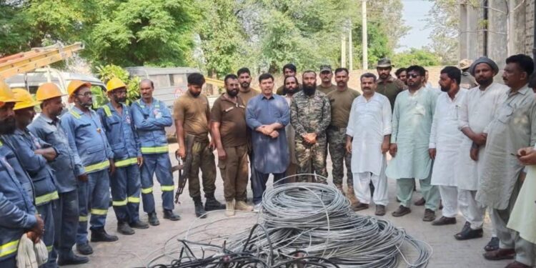 واپڈا کا بجلی چوروں کے خلاف گرینڈ آپریشن