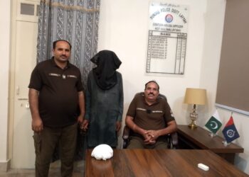 تھانہ کوٹ سلطان پولیس کی منشیات فروش کے خلاف کارروائی، 1100 گرام چرس برآمد