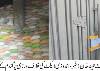 ذخیرہ اندوزوں کے خلاف کریک ڈاؤن، پانچ گودام سیل