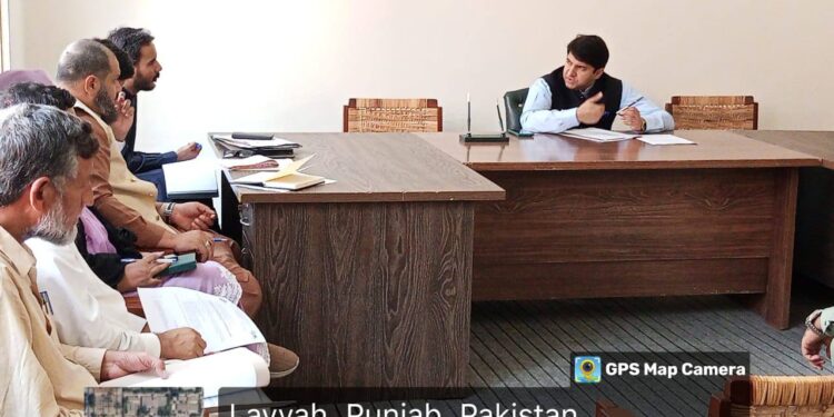 اسسٹنٹ کمشنر لیہ حارث حمید خان کی زیر صدارت تحصیل لیول کمیٹی کا اجلاس منعقد ہوا