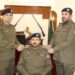 دفتر پولیس میں ترقی پانے والے افسران کی رینک پننگ تقریب
