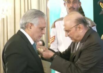 یومِ آزادی پر قوم کے ہیروز کو خراجِ تحسین – ایوانِ صدر میں اعلیٰ سول و عسکری اعزازات کی تقریب