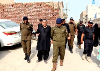 ڈی پی او محمد علی وسیم کا چہلم شہدائے کربلا کے جلوسوں کا سیکیورٹی جائزہ