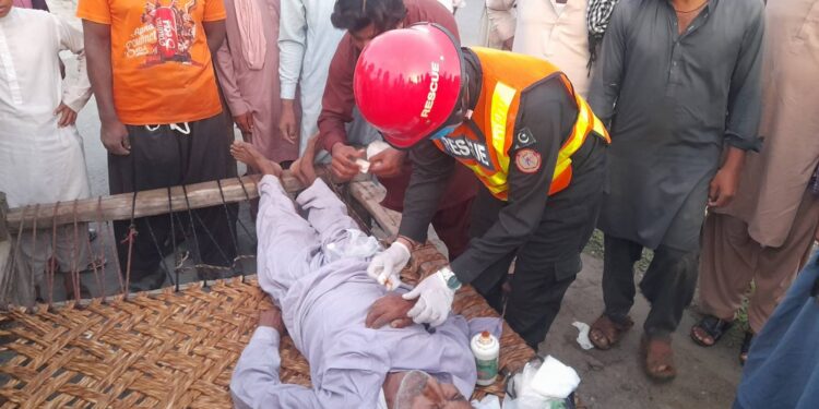 چوک اعظم میں افسوسناک حادثہ، نوجوان مزدور جاں بحق