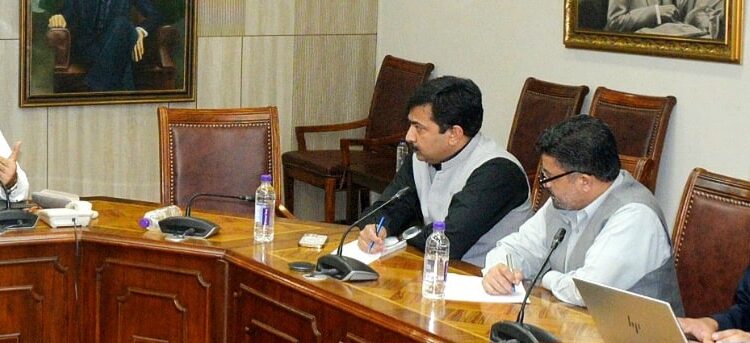 خیبرپختونخوا میں گورننس امور پر چیف سیکرٹری کی زیر صدارت ہفتہ وار اجلاس