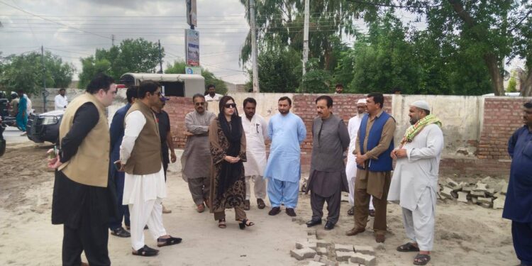 ڈپٹی کمشنر امیرا بیدار کا میلاد گراؤنڈ کا دورہ، انتظامات کا جائزہ