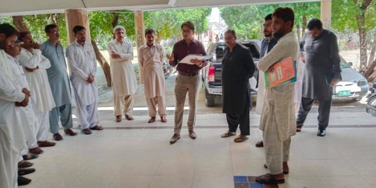 اسسٹنٹ کمشنر چوبارہ کا میونسپل کمیٹی کا دورہ، صفائی اور تجاوزات کے خاتمے کے لیے سخت ہدایات