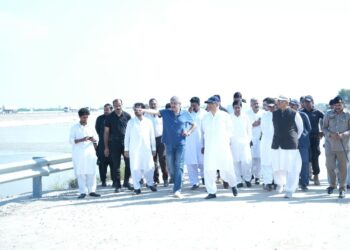 وفاقی وزیر مواصلات عبدالعلیم خان کا سیلاب متاثرہ علاقوں کا دورہ، متاثرین کے لیے ریلیف سرگرمیوں کا جائزہ