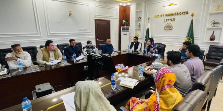 : ڈپٹی کمشنر کی زیر صدارت ضلعی ریونیو امور پر اجلاس