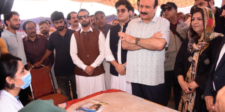 حکومت مشکل کی اس گھڑی میں سیلاب متاثرین کو تنہا نہیں چھوڑے گی-رانا مشہود احمد خاں