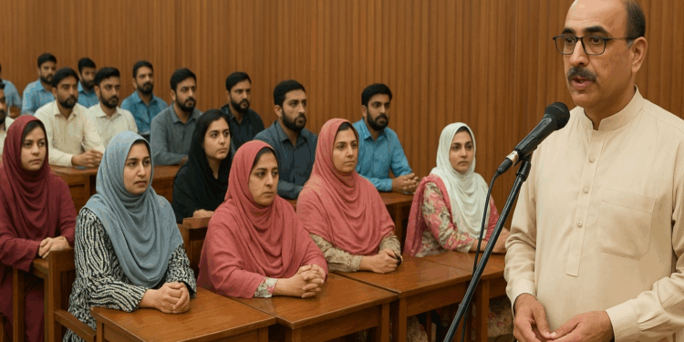 زرعی گریجویٹس کی تین روزہ ٹریننگ شروع