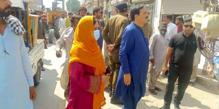 کچہری روڈ لیہ پر تجاوزات کے خلاف گرینڈ آپریشن