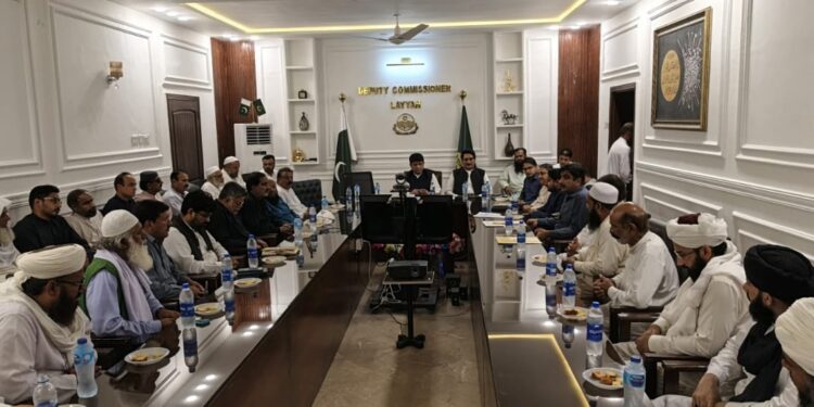 جشن عید میلادالنبی ﷺ کے انتظامات کا جائزہ، ضلعی امن و میلاد کمیٹی کا اجلاس