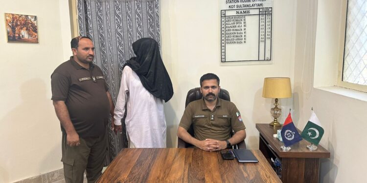 پولیس کی کارروائی، ناجائز اسلحہ برآمد، ملزم گرفتار