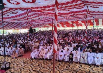 عید میلاد النبی ﷺ کا مرکزی اجتماع، عاشقانِ رسول کی کثیر تعداد میں شرکت