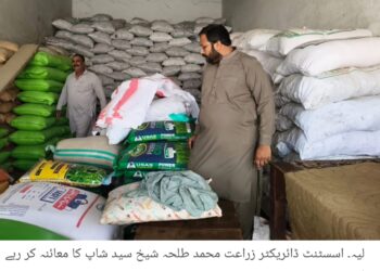 لیہ میں جعلی و غیر معیاری بیج فروخت کرنے والوں کے خلاف کارروائیاں