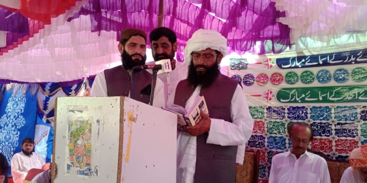 شہینہ والا میں "شہدائے بدر و احد کے قدموں میں” کتاب کی شاندار تقریبِ رونمائی