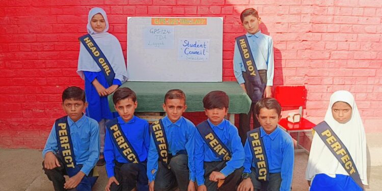 سرکاری سکول معیاری سکول پروگرام کے تحت طلبہ اسکول کونسل کے انتخابات کا کامیاب انعقاد