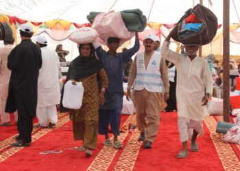 عوامی ڈویلپمنٹ آرگنائزیشن کی جانب سے سیلاب متاثرین میں ریلیف پیکج کی تقسیم