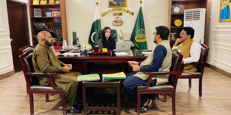 لیہ شہر کی خوبصورتی کے منصوبے ترجیحی بنیادوں پر مکمل کیے جائیں، ڈپٹی کمشنر امیرابیدار