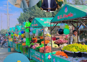 لیہ میں شہری خوبصورتی کے منصوبے پر عملدرآمد جاری، کوٹ سلطان میں ریڑھی بازار کی تزئین و آرائش