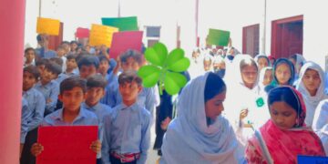 بنیان المرصوص معرکۂ حق کی تاریخی کامیابی کو ایک سال مکمل ہونے پر ملک بھر کی طرح پنجاب اسلامیہ پبلک ہائی سکول ایمپلائیز کالونی لیہ میں بھی پُروقار تقریب کا انعقاد