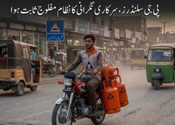 گھریلو سلنڈر 5500 سے 6500 روپے تک فروخت ہوتا رہا